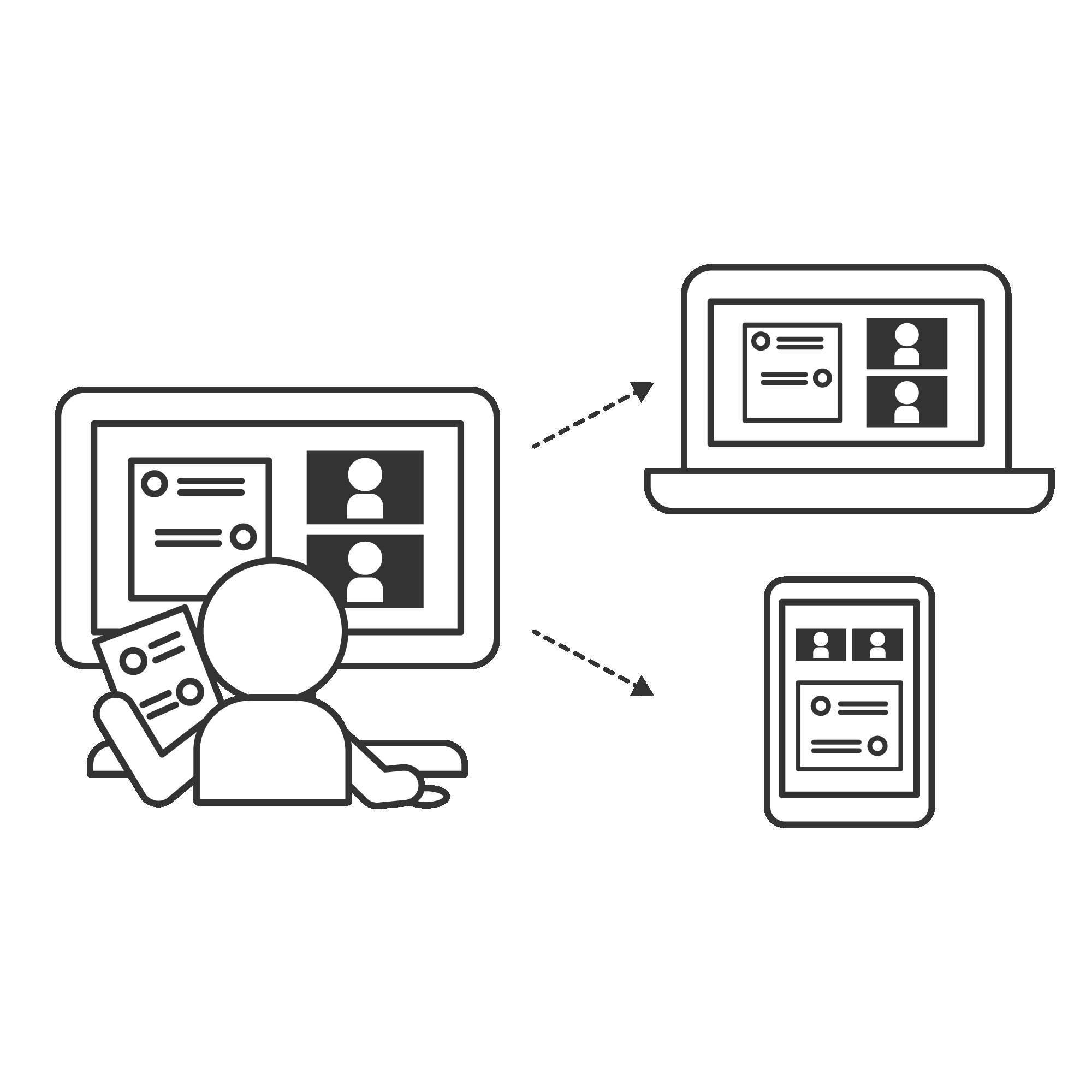在宅ワーカーにレクチャー